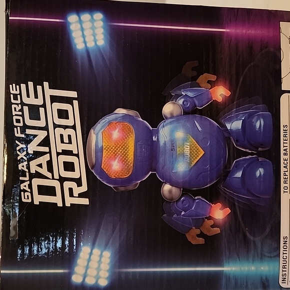 Ankyo Galaxy Force Dance Robot Blue - Picture 4 of 8